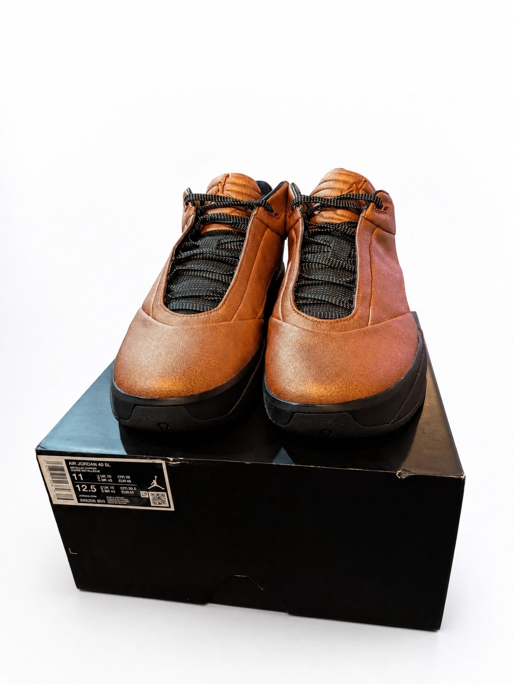 NEW Nike Air Jordan 40 SL Metallic Copper Black Basketball Shoes Size 11 OG Box